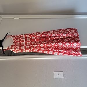 Unique vintage/sheen Valentines day pinup dress